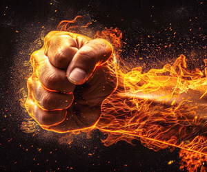 Płonąca pięść prawdy